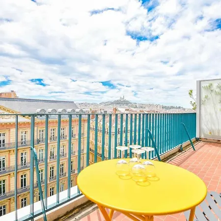 Lägenhet La Canebiere - 2 Avec Terrasse