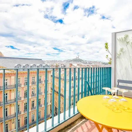 Lägenhet La Canebiere - 2 Avec Terrasse *