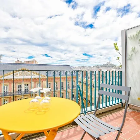 Lägenhet La Canebiere - 2 Avec Terrasse Marseille